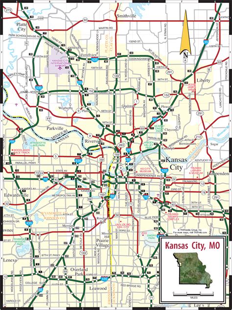 Kansas city casinos mapa